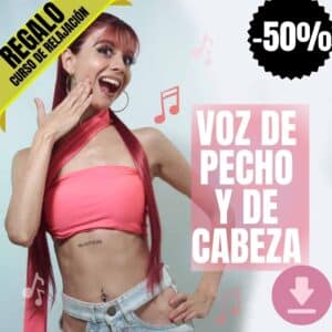 cantar con voz de pecho y de cabeza