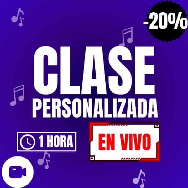 Clase de canto de una hora